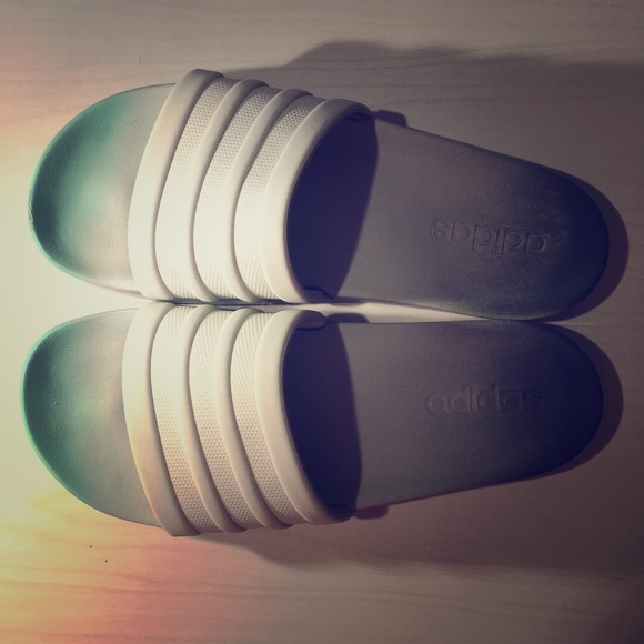 adidas foam cloud slides